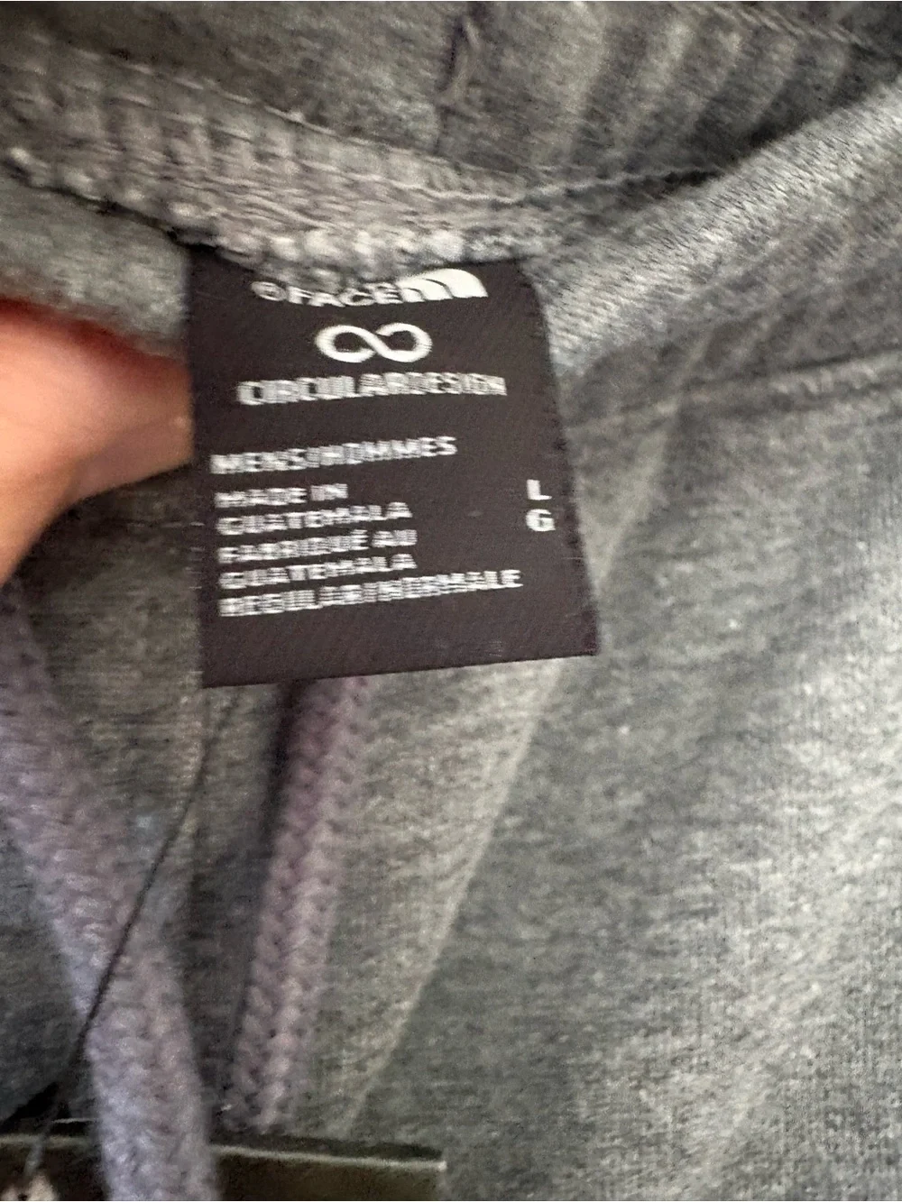 The North Face Men's Gray Fleece Joggers